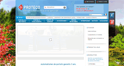 Desktop Screenshot of boutique-proteco.fr